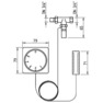 Kit de régulation pour batteries eau chaude WHR 8-38°C