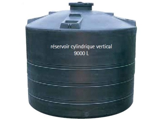Réservoir cylindrique vertical 3000L