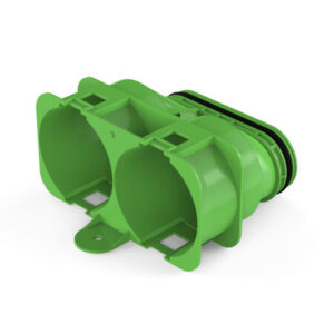 DucoFlex Adaptateur 2 x 75 conduit ovale