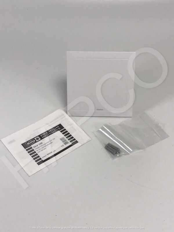 Bouche design DN 100 avec filtre DLV 100