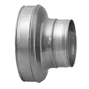 Réduction GALVA conique, Diam. 160/80mm, sans joints