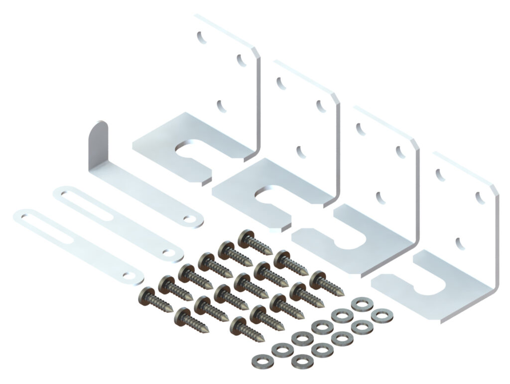 comfoair fit 100 kit montage mural et plafond
