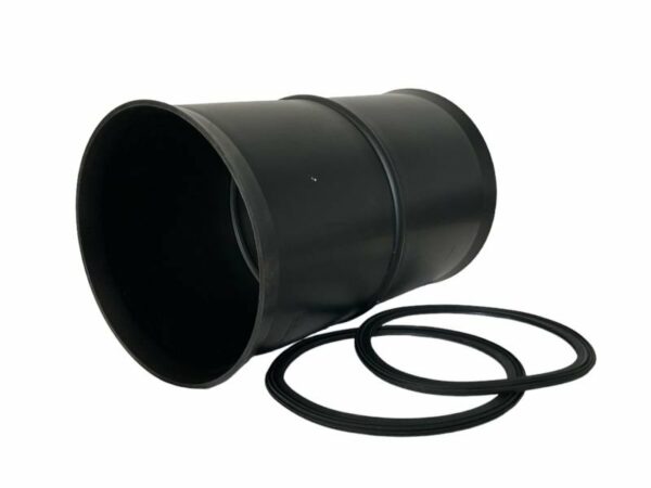 Manchon DN 200 avec joints pour puits canadien HELIOS LEWT-MU 200 BLEU