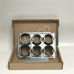 Plaque de montage pour Caisson CW-P-320 -4X75/2X90