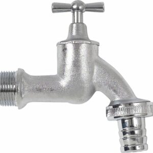 Robinet laiton coloris Chrome 3/4