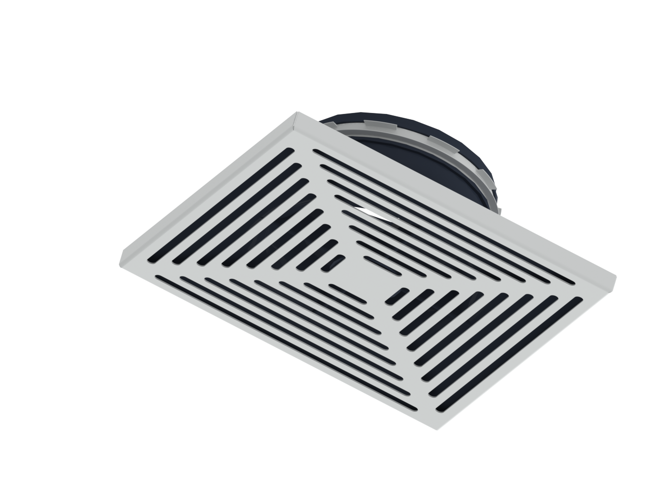 Bouche de ventilation DESIGN Carrée Type: MAZE