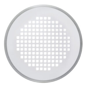 Grille Esthetique Ronde Insufflation/extraction TORINO INOX