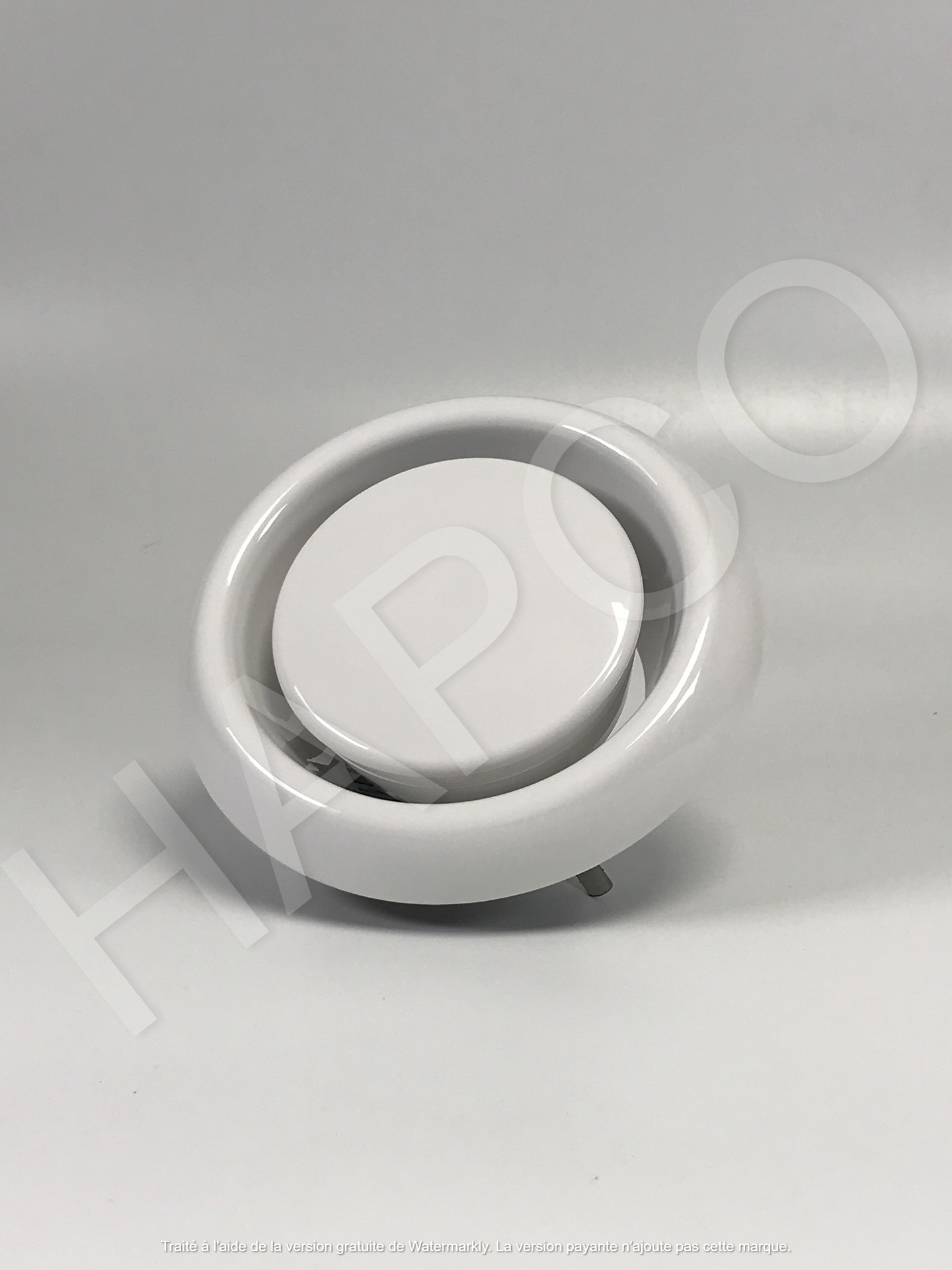 Bouche d'extraction Plastique DVLF80 Blanche