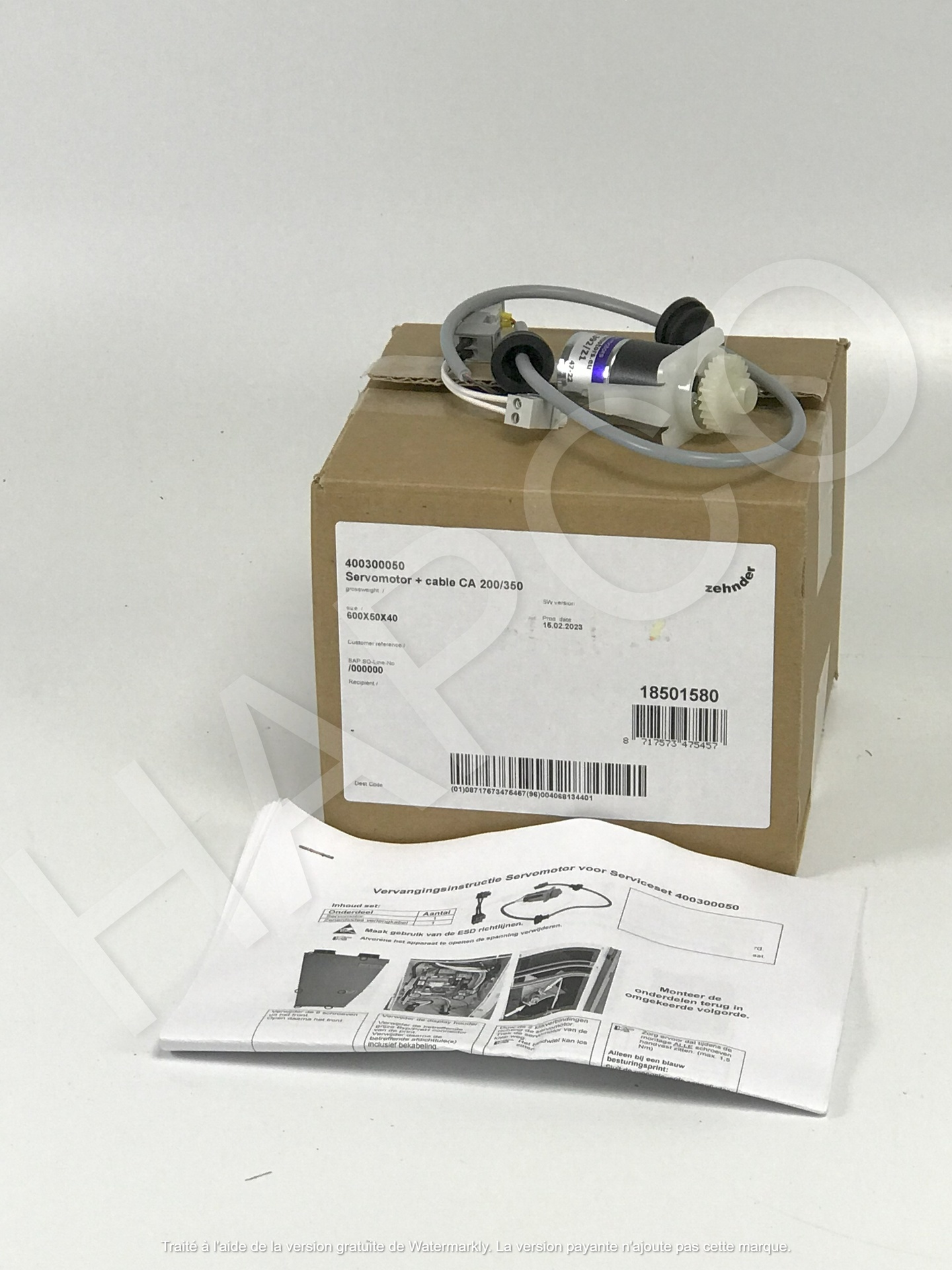 Moteur de by-pass + câble - CA350/CA200