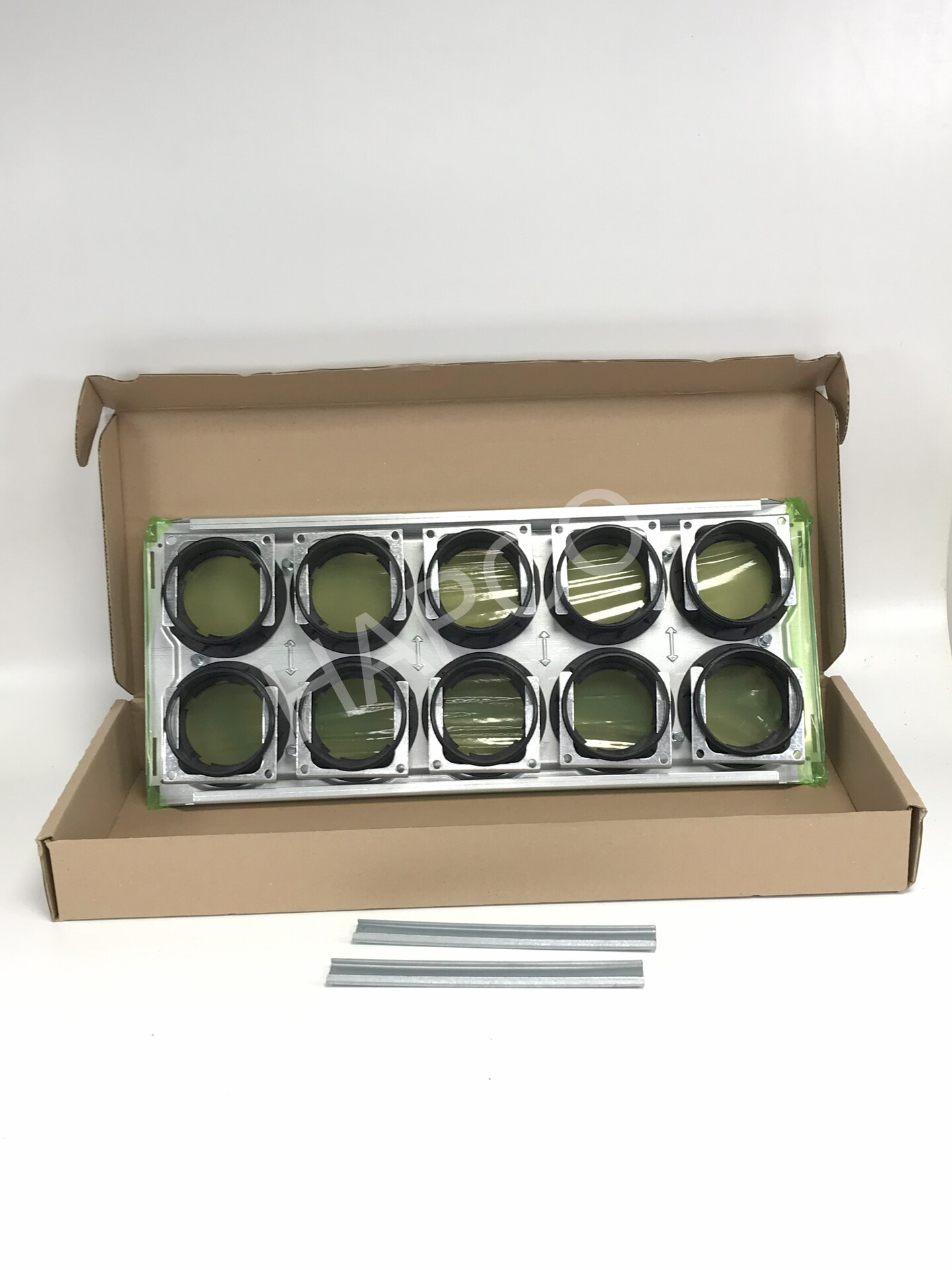 Plaque de montage pour Caisson CW-P-520-10x75