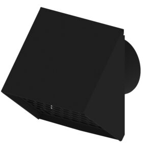 Terminal Exterieur Noir ø160