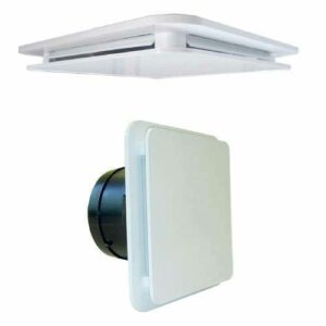 Bouche d'extraction et d'insufflation BDO.125 avec manchette Placo