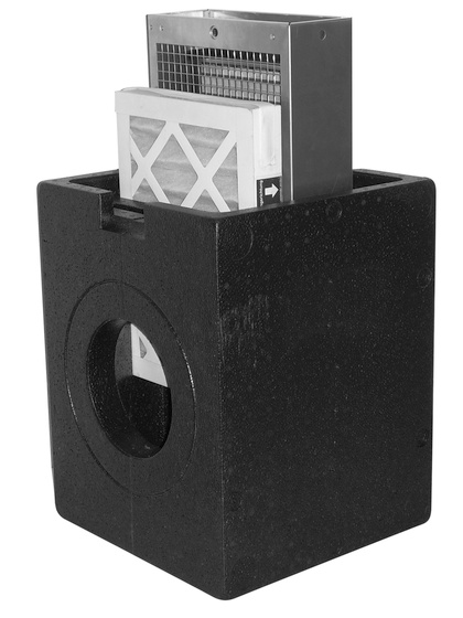 Batterie de postchauffage électrique en EPP 2000W