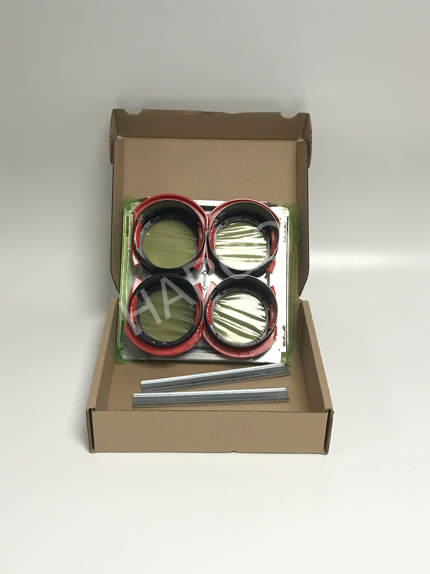 Plaque de montage pour Caisson CW-P-220 -4x90