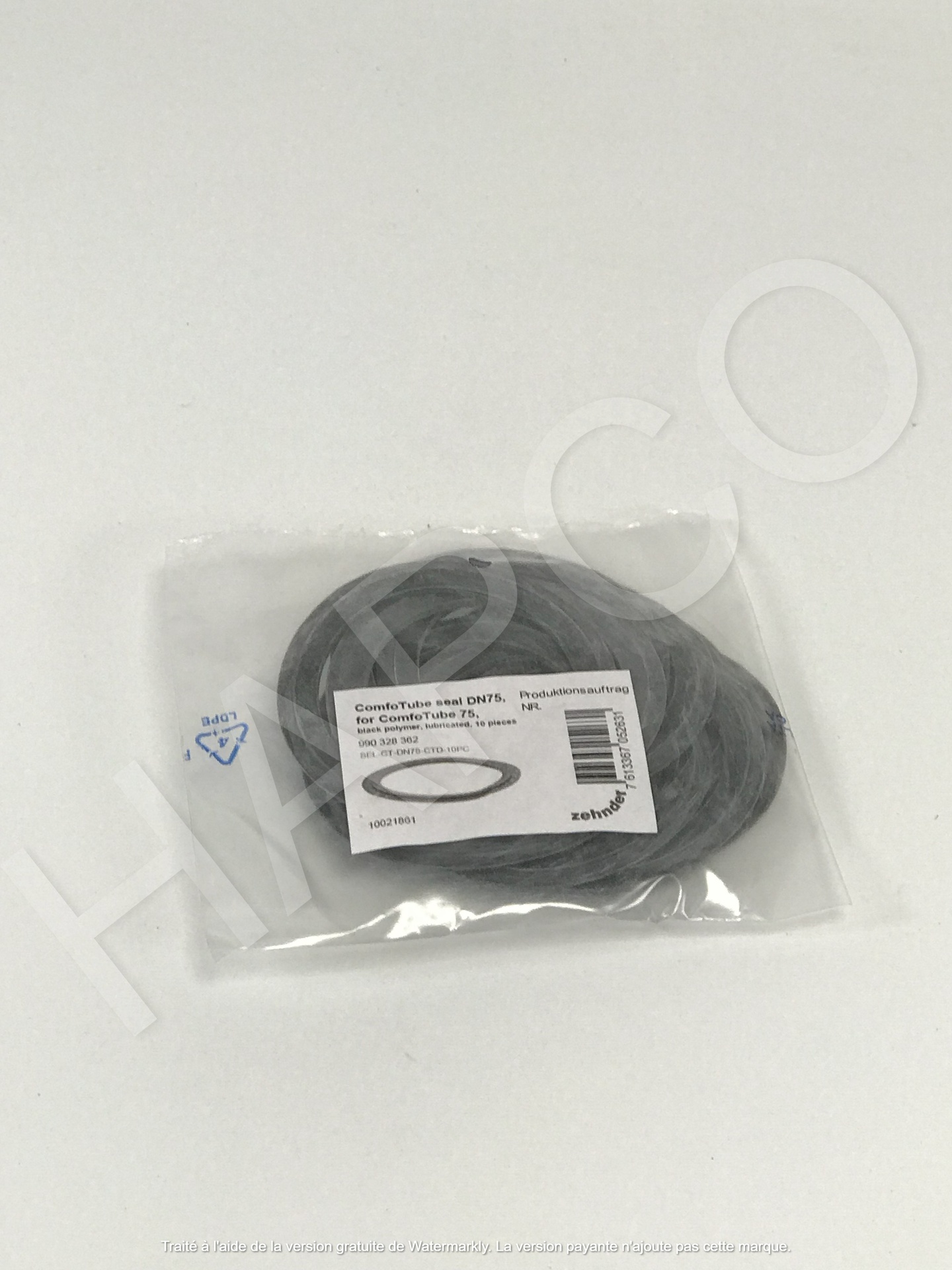 ComfoTube, Joint O-Ring Diam. 75, 10 pièces