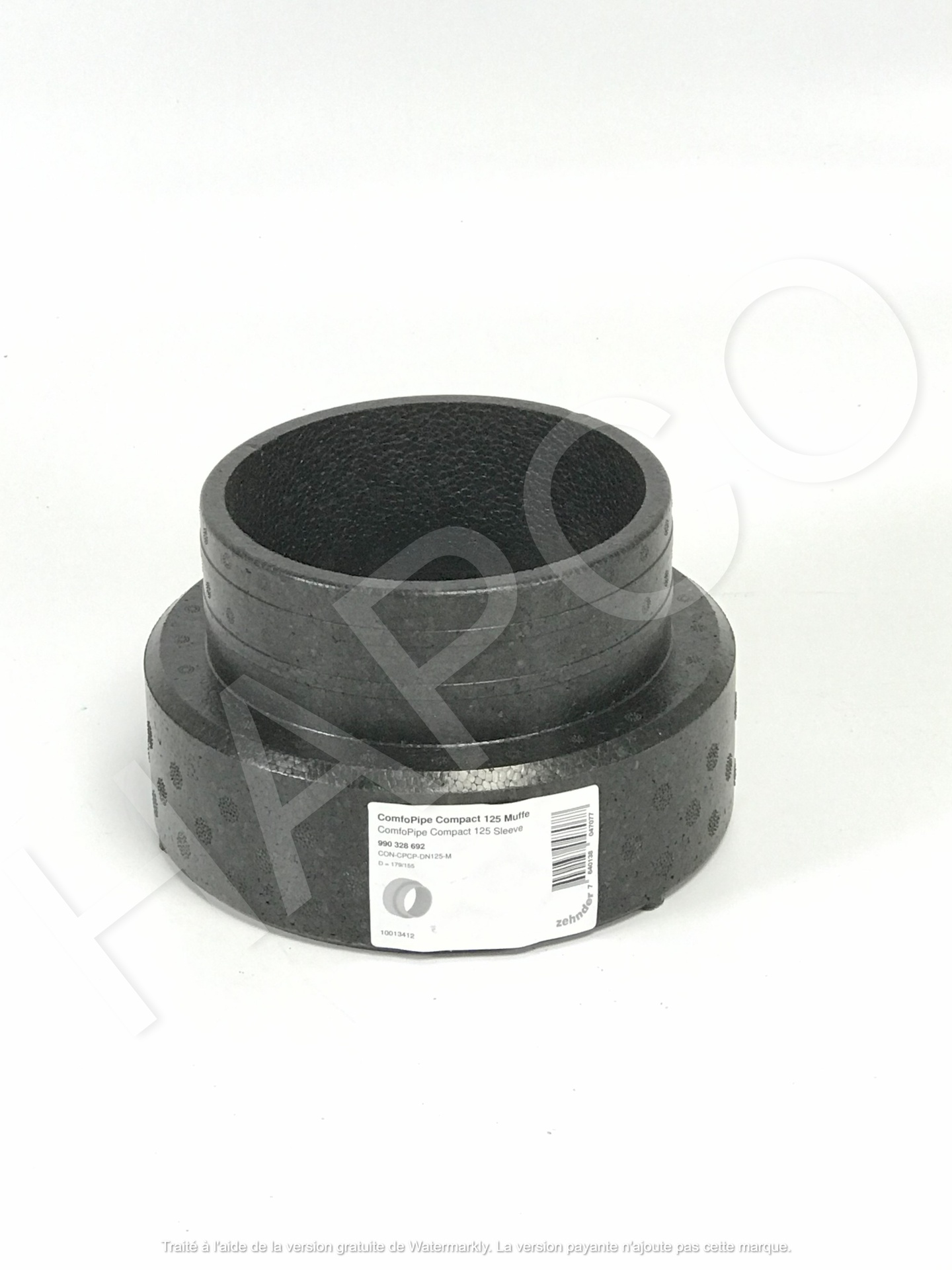 ComfoPipe COMPACT 125, Manchon ø155mm, pour ComfoPipe 125