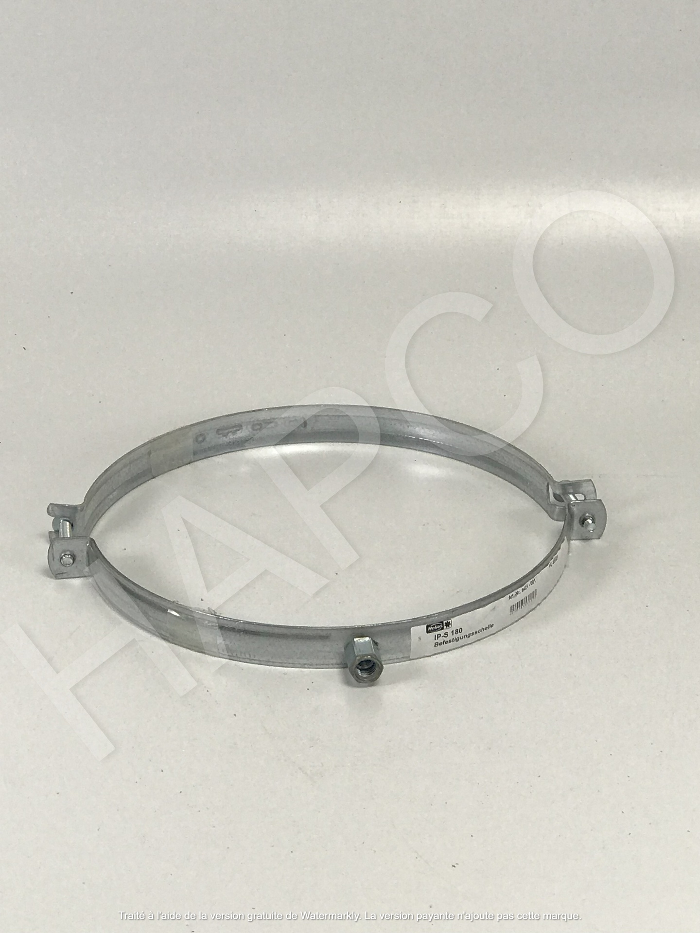 Collier métallique pour ISOPIPE 180 en M8 IP-S 180