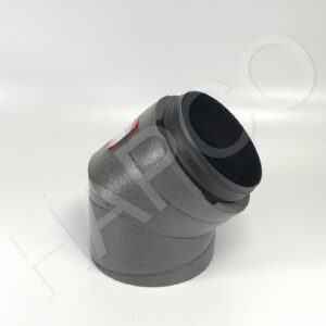 Coude Isolé ISOPIPE 200 à 45° IP-B 200/45