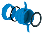 Raccord plenum/collecteur ø75 avec joint
