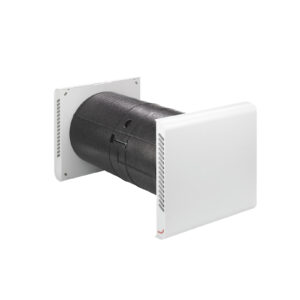 VMC double flux ZEHNDER décentralisée COMFOSPOT 50, Avec Façade Plastique blanc