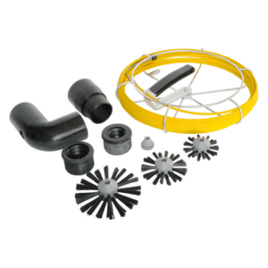 Kit de nettoyage pour conduits de ventilation PEHD HELIOS KWL-RS