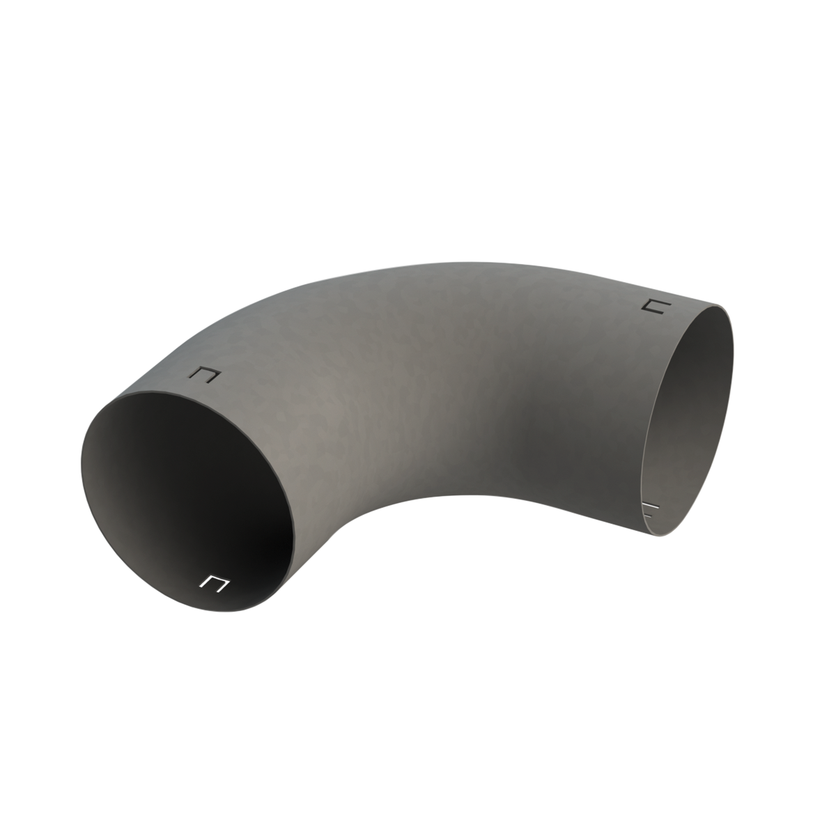 Coude à petit rayon 90° FRS-B75