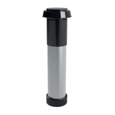 Chapeau pour traversée de toit (noir) IP-DHR 160