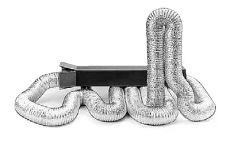 Conduit fexible Alu. de 10 ML D125