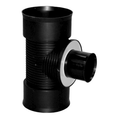 Té reduit à 90° en PP Avec 3 joints LEWT-TE DN 300/200