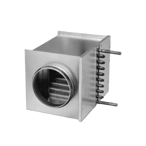 Batterie à Eau chaude pour Conduit Circulaire ø200  (sans filtre) Type WHR 200