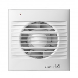 Aérateur DECOR CHZ extra-plat 95 m³/H clapet anti-retour auto par hygrostat