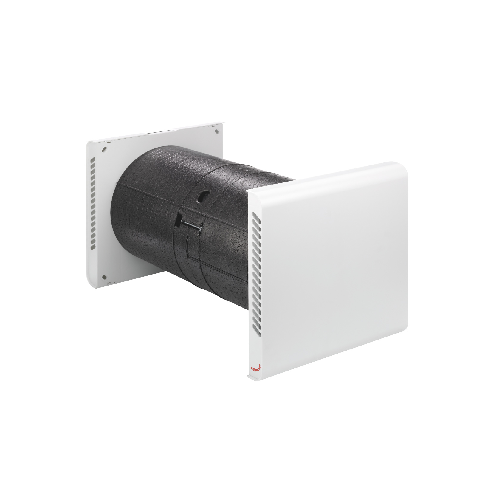 VMC double flux ZEHNDER décentralisée COMFSPOT 50, Avec Façade Acier INOX