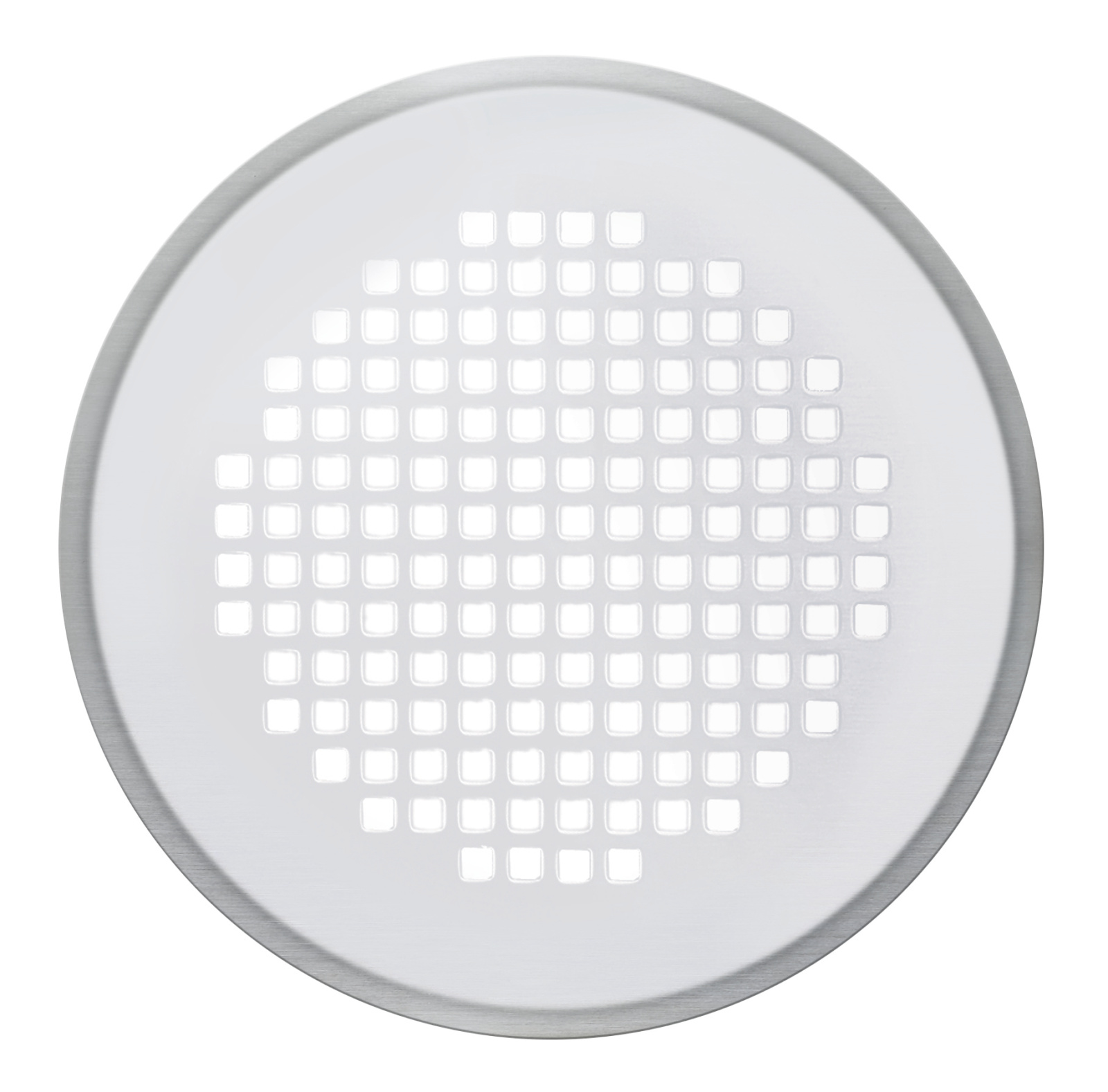 Grille Esthetique Ronde Insufflation/extraction TORINO INOX
