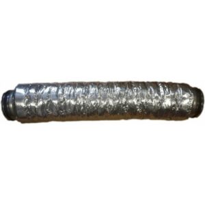 Silencieux DN160x1m sans laine de verre/minérale