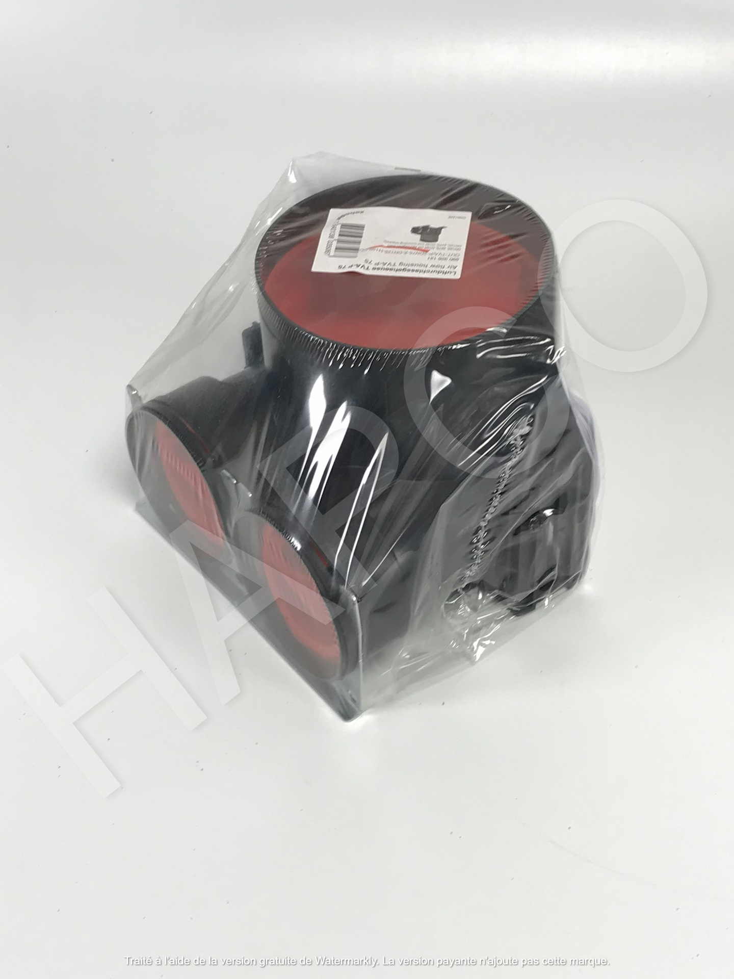 TVA-P75 DN 125, 2x75, H 150 Rapidlock
