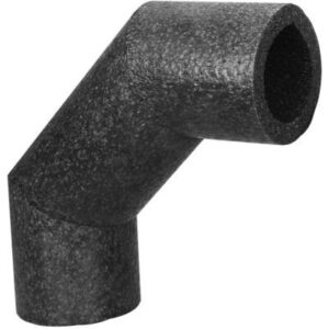 Coude 90°polyethylene isolé GPR iso D80