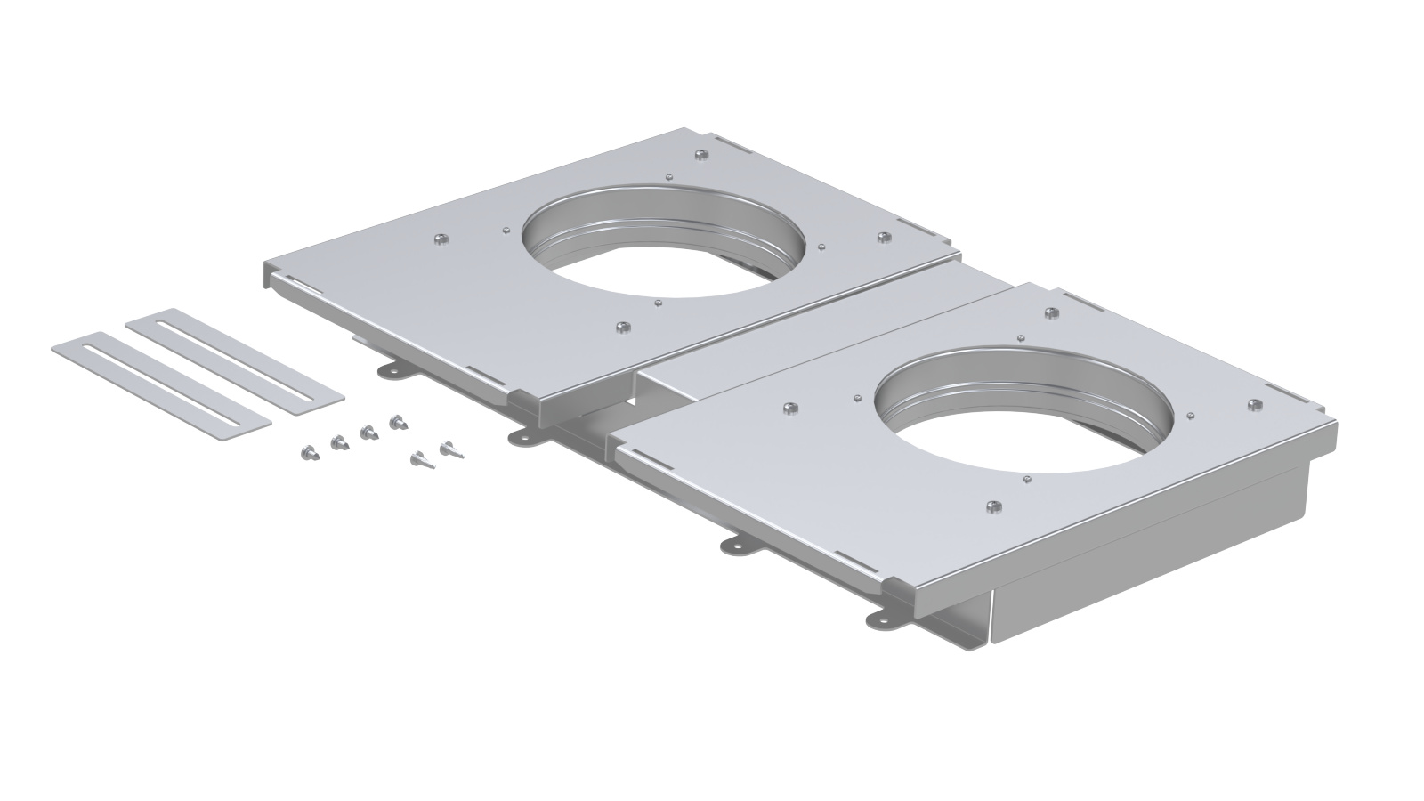 Kit de montage pour 2 Caissons CW 320 sur COMFOAIR Q 350