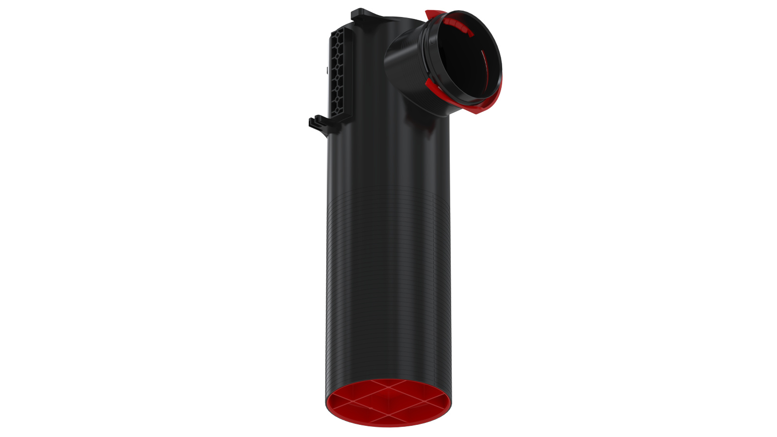 Boitier de raccordement coudé Rapidlock TVA-P90 DN 125, 1x90, H 400mm